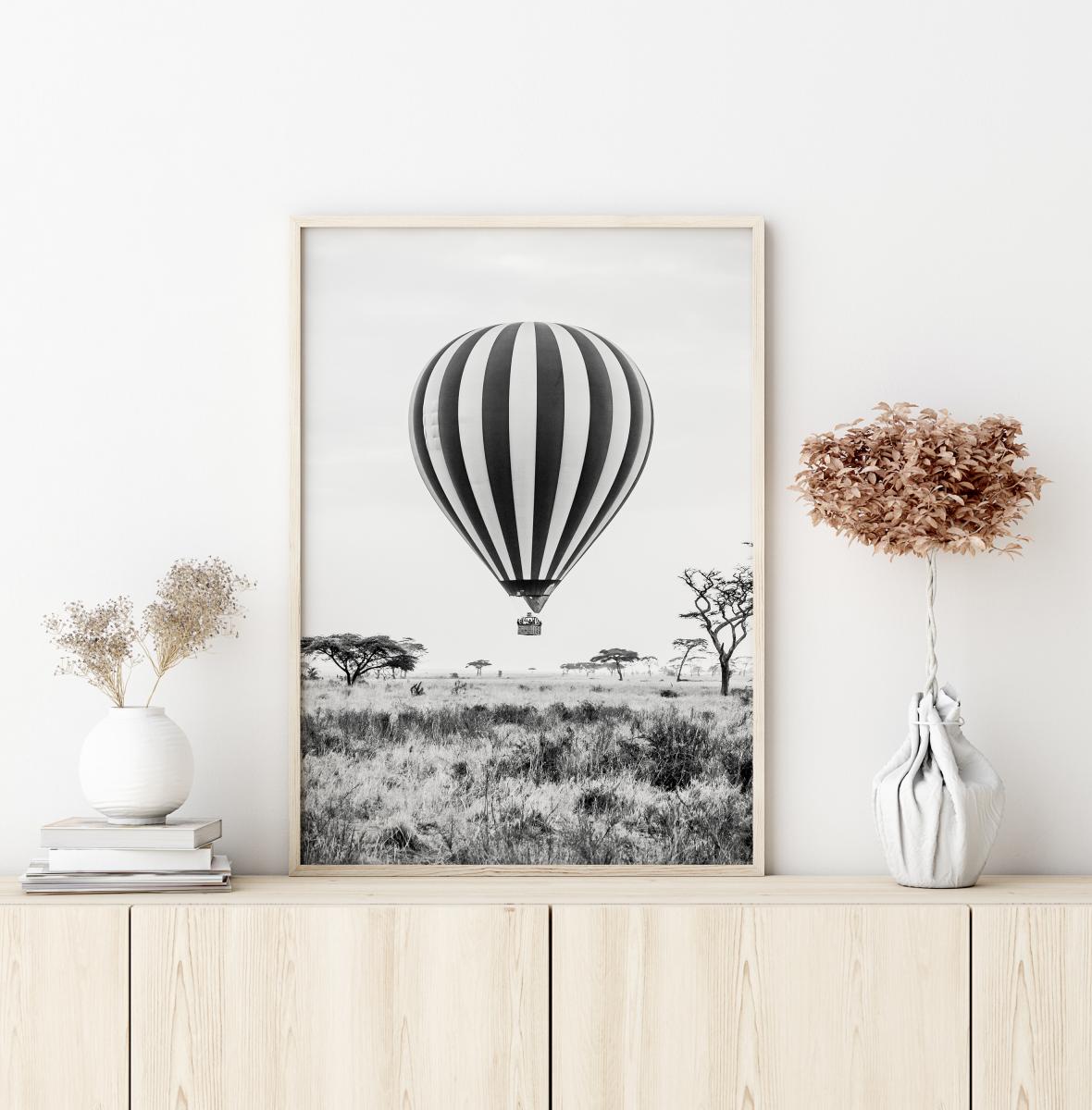 Bildverkstad Striped Balloon Poster