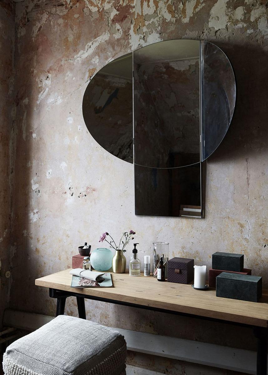 Society of Lifestyle Spiegel House Doctor Mushroom 110x110 cm