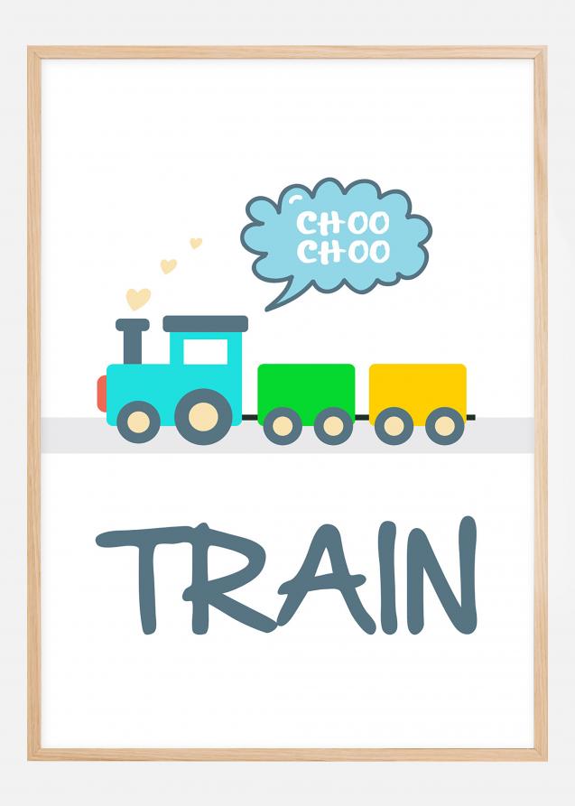 Bildverkstad Train Choo Choo Poster