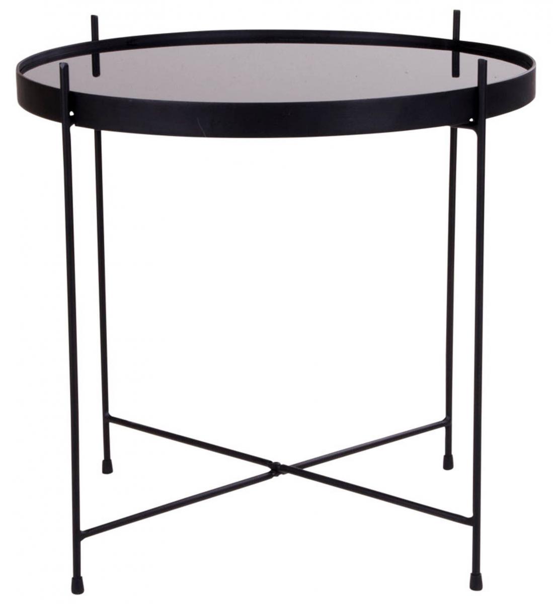 House Nordic Salontafel Venezia 48x48 cm - Zwart
