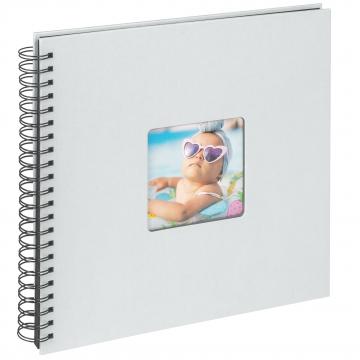 Walther Fun Babyalbum Blauw - 30x30 cm (50 Zwarte zijden/25 bladen)