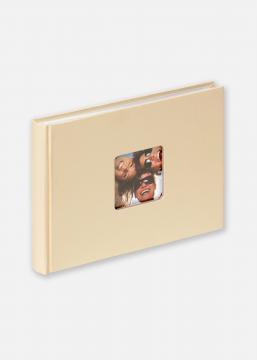 Walther Fun Album Crme - 22x16 cm (40 Witte zijden / 20 bladen)