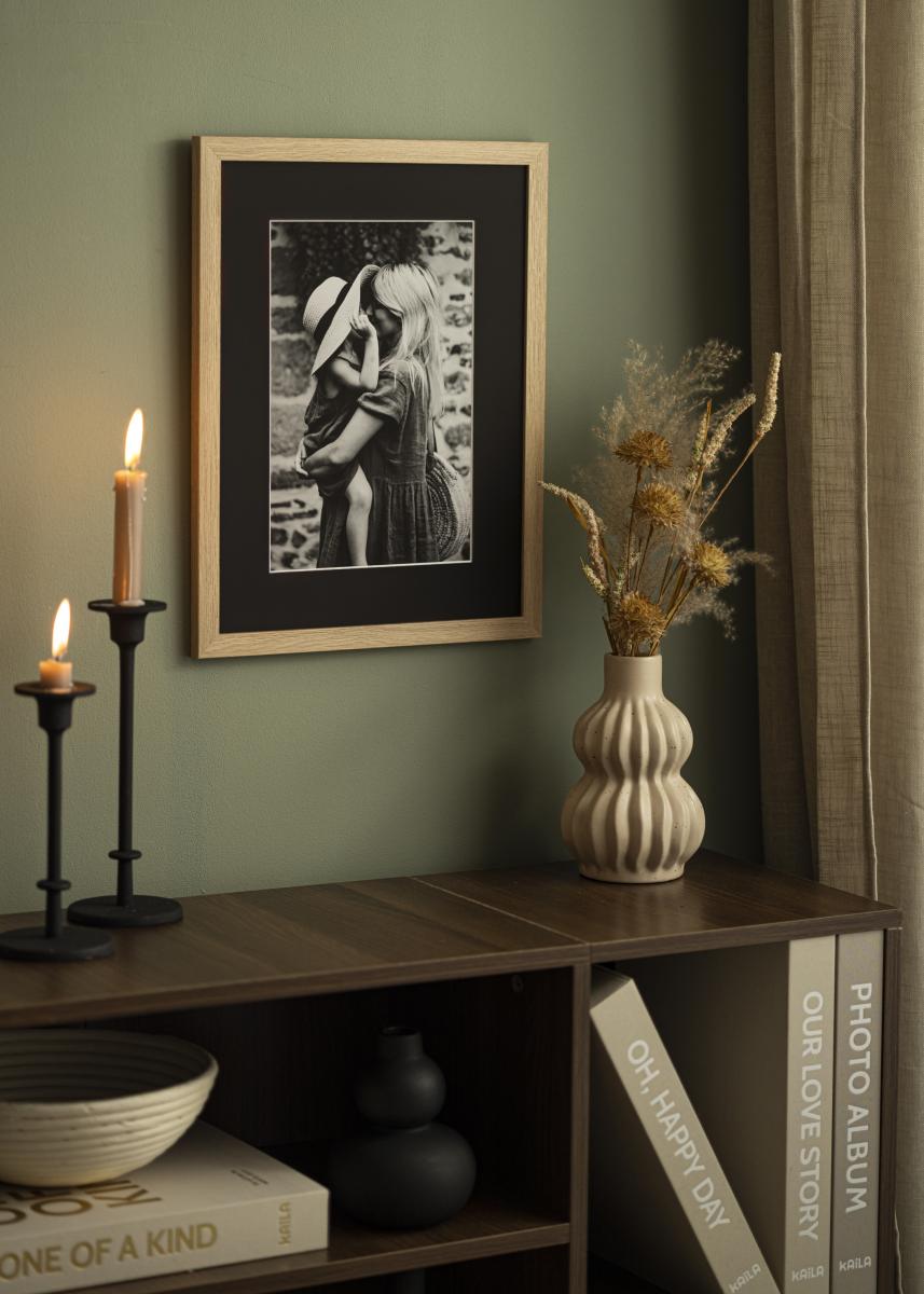 Artlink Passe-partout Zwart Standaard (Witte kern) 40x50 cm (28,7x41 - A3)