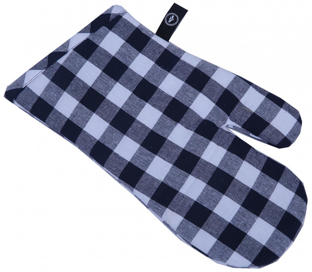 Recycled by wille Ovenwant Sture Recycled - Marine/Wit