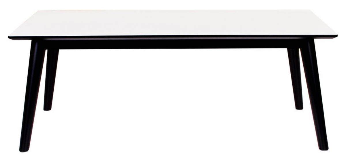 House Nordic Salontafel Copenhagen 60x120 cm - Wit/Zwart