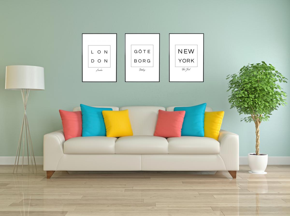 Bildverkstad London Poster