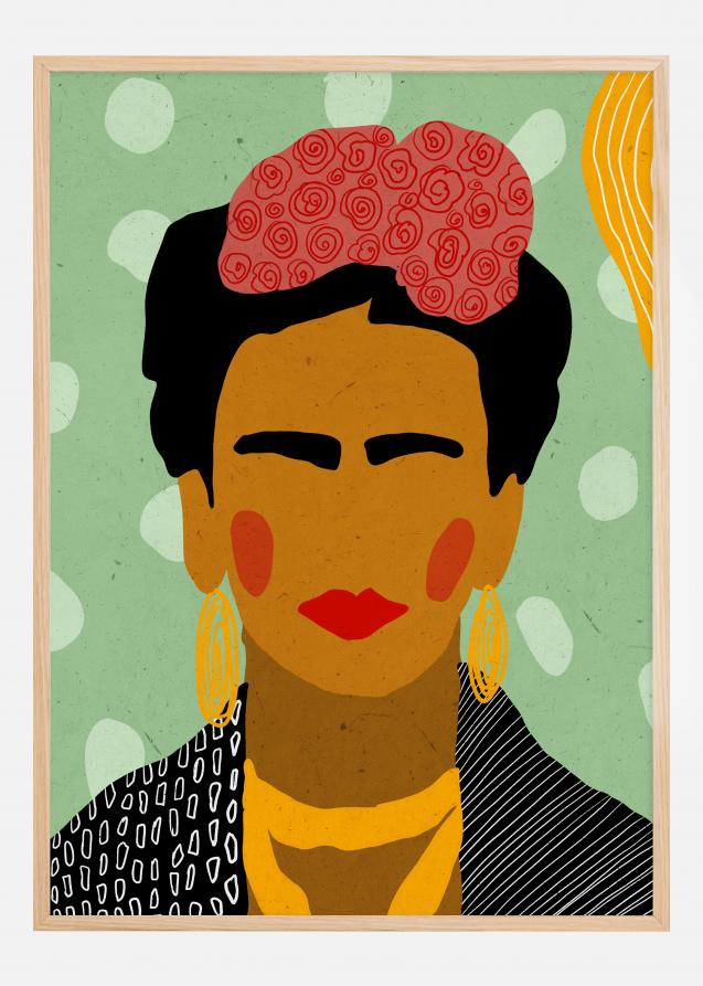 Bildverkstad Frida Kahlo - A Girl Without Eyes Poster