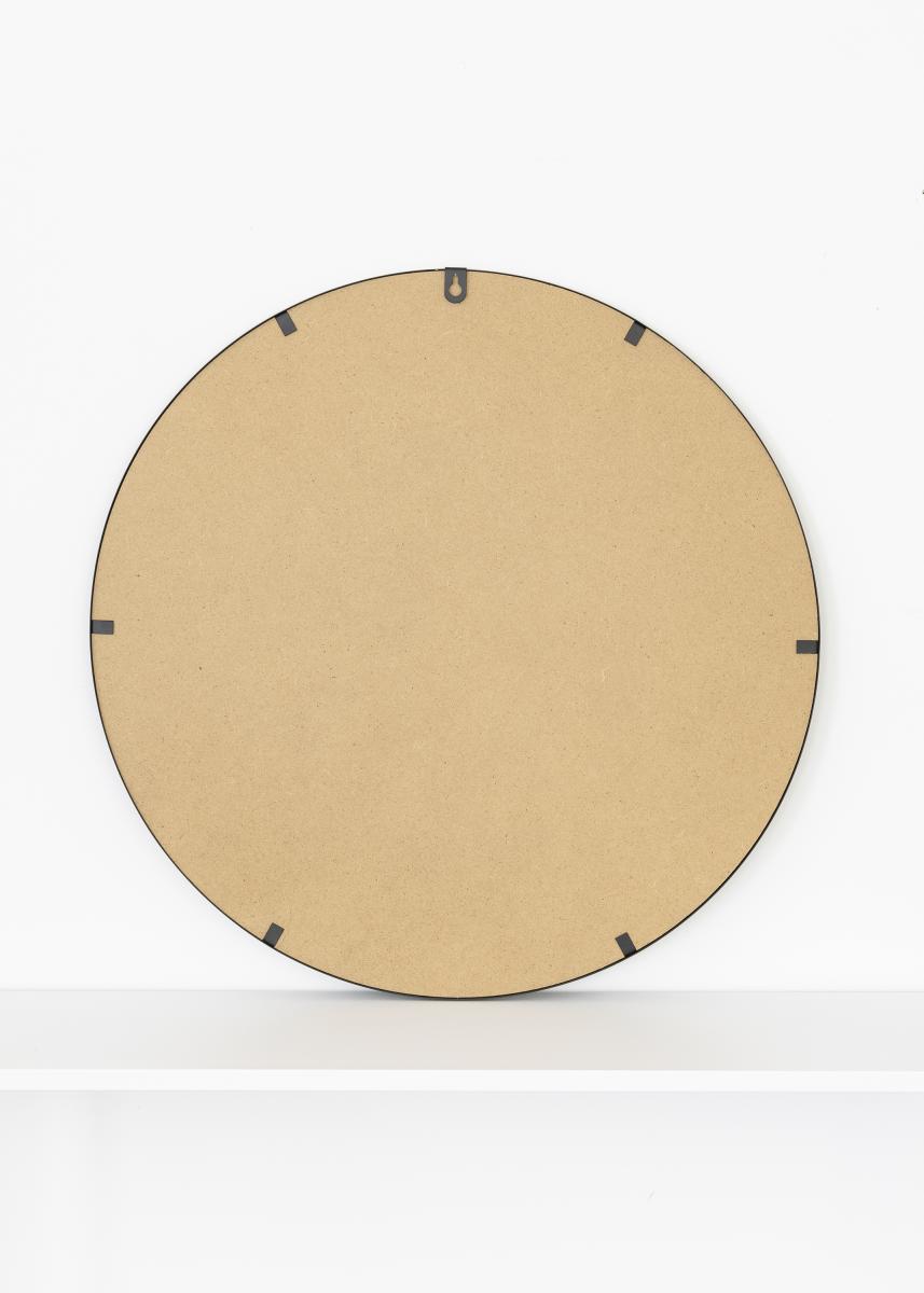 KAILA KAILA Ronde Spiegel Triangles - Zwart 55 cm Ø