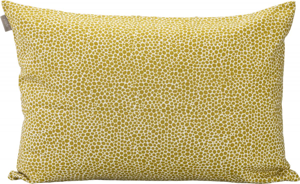 Spira of Sweden Kussensloop Dotte - Mosterd 60x40 cm