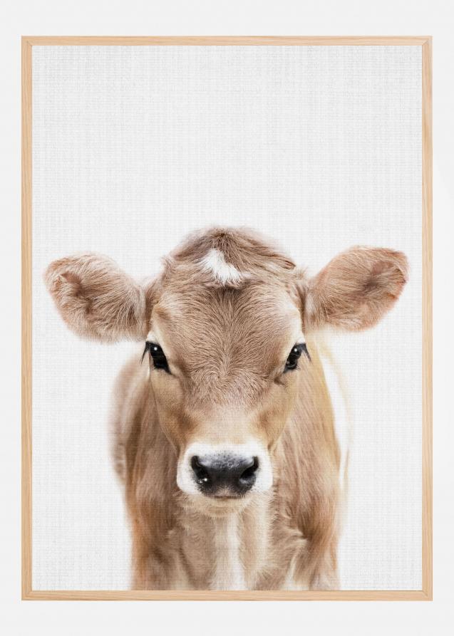 Bildverkstad Peekaboo Baby Cow Poster