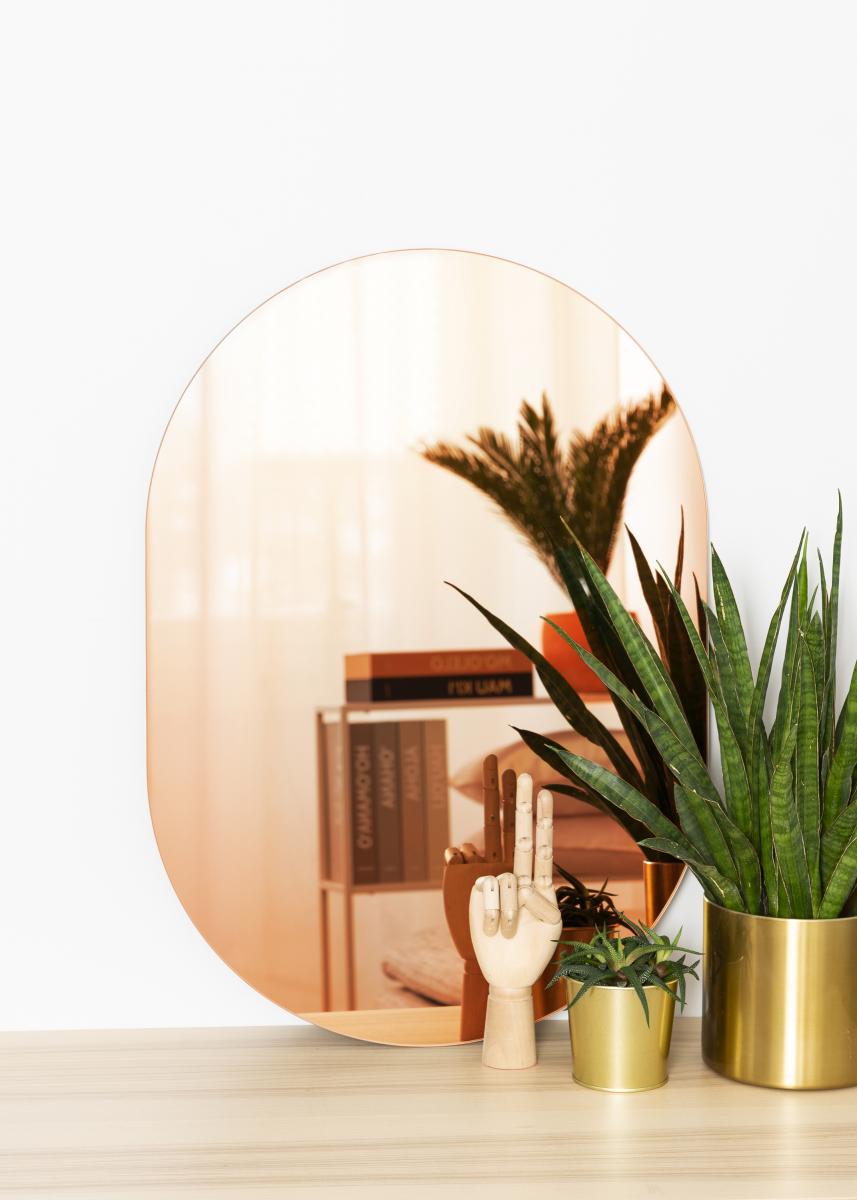 KAILA KAILA Spiegel Oval Rose Gold 50x70 cm