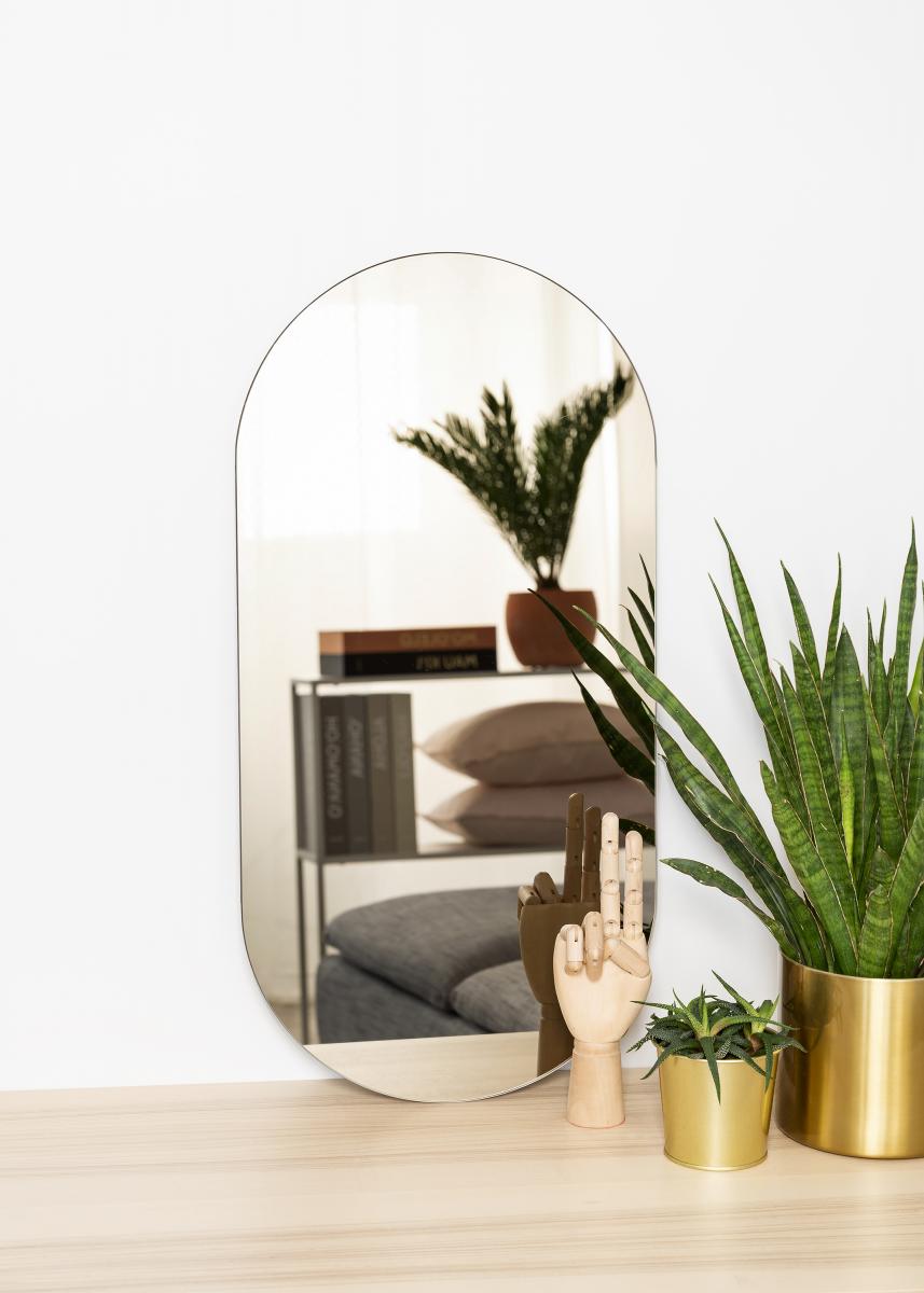 KAILA KAILA Spiegel Oval Dark Bronze 35x70 cm