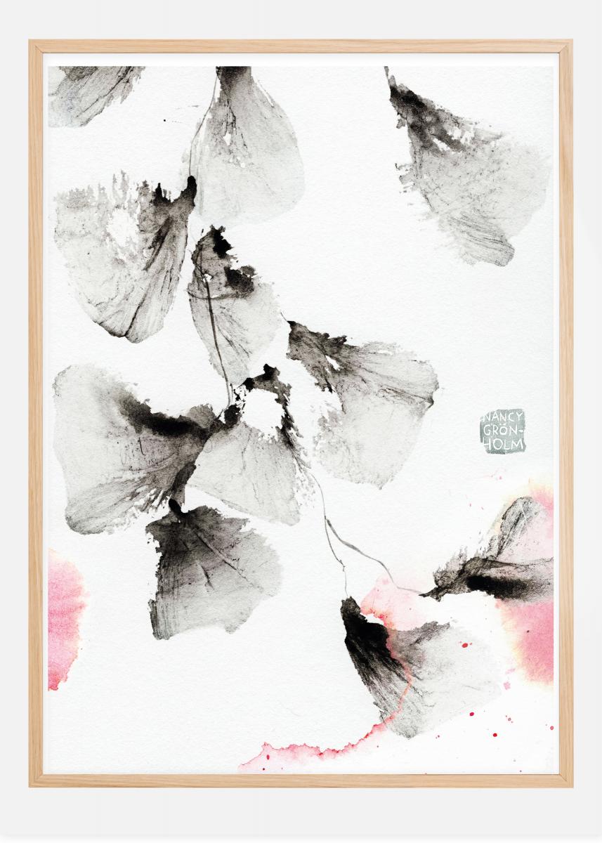 Bildverkstad Pink ink - Green isle studio Poster