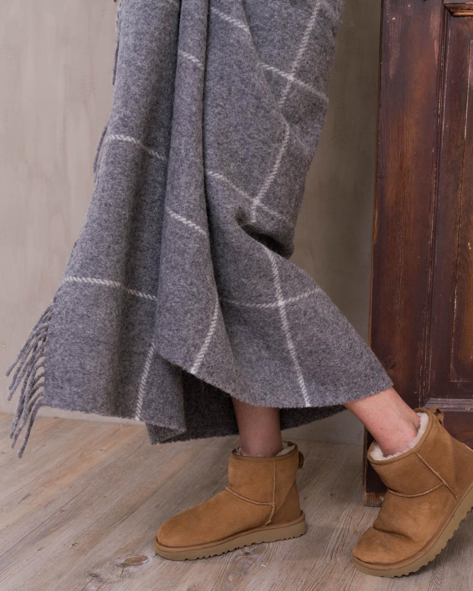 Redlunds Plaid Dundee - Grijs 130x170 cm