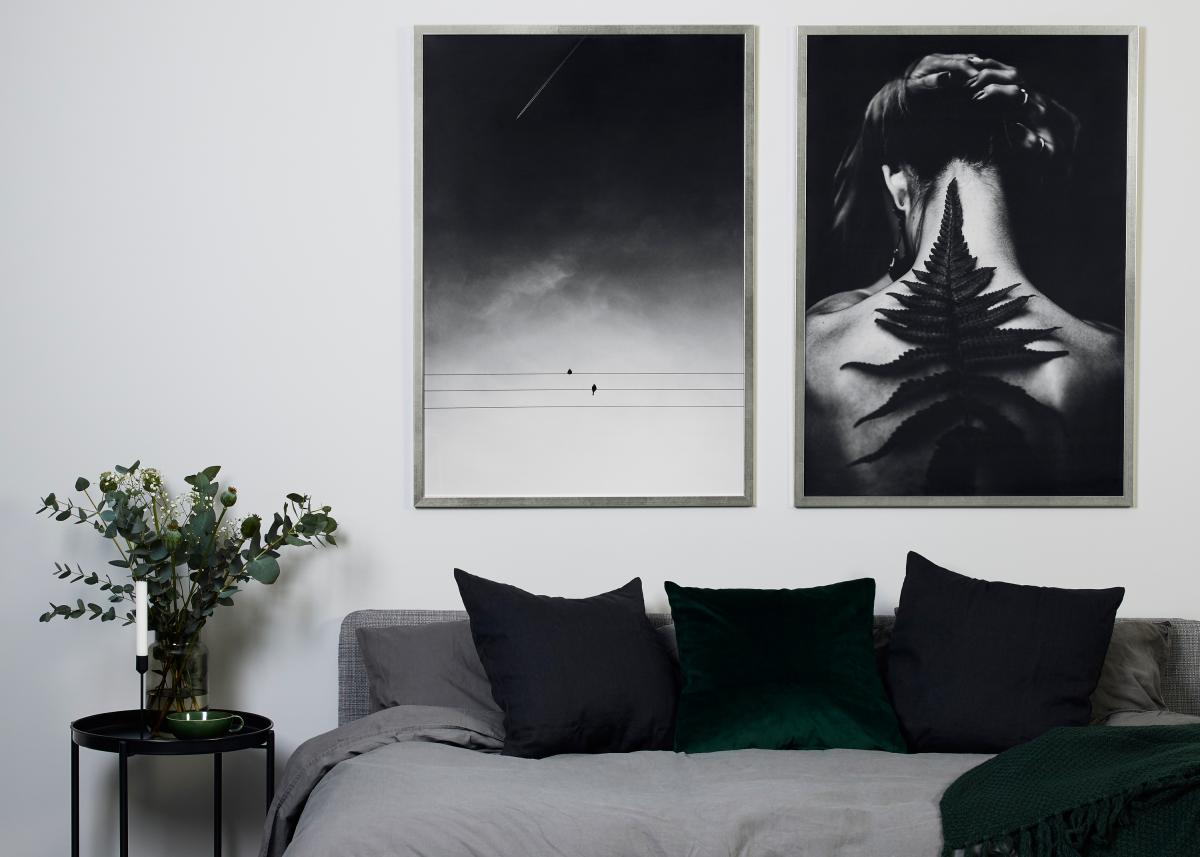 Galleri 1 Fotolijst Silver Wood 70x90 cm