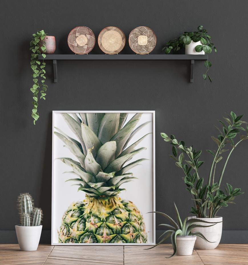Bildverkstad Pineapple Closeup