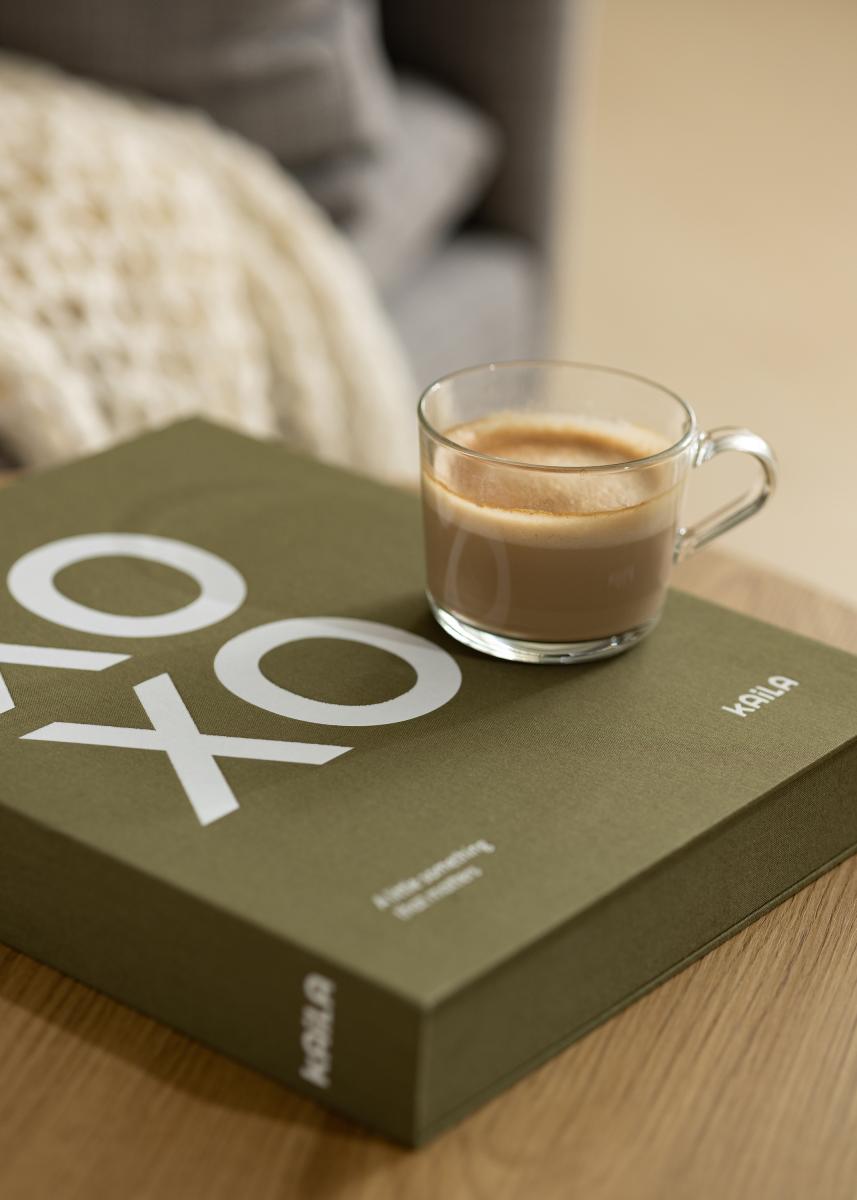 KAILA KAILA XOXO Olive - Coffee Table Photo Album (60 Zwarte zijden)
