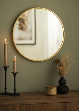 KAILA KAILA Round Mirror - Edge Gold 50 cm 