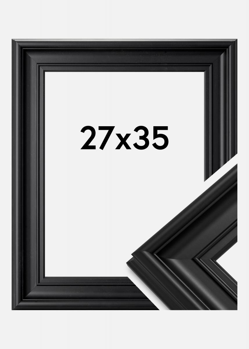 Ramverkstad Fotolijst Mora Premium Zwart 27x35 cm