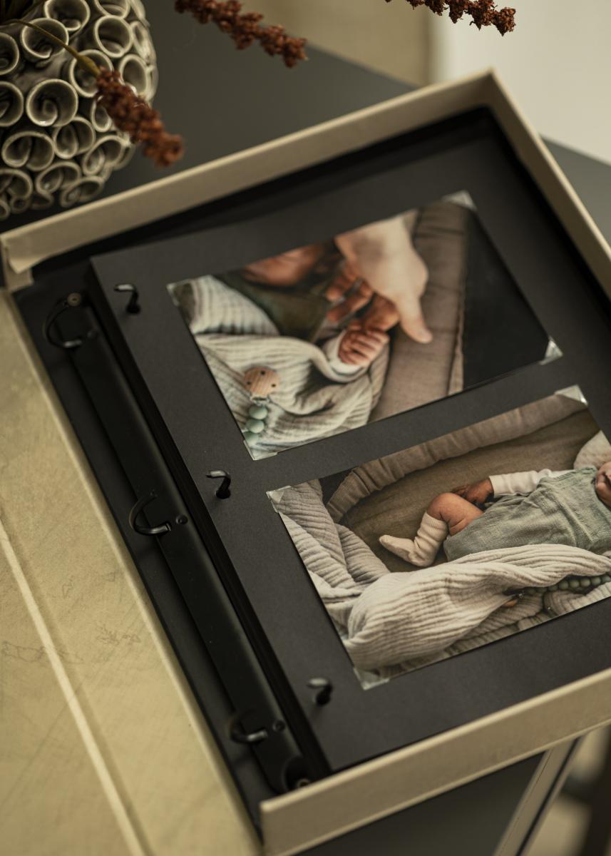KAILA KAILA Refill Sheets - Coffee Table Photo Album 30 pcs - Black