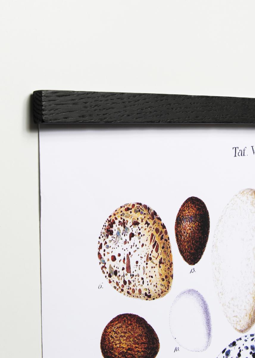By Wirth Wall Sticks Magnets Black Oak 42 cm