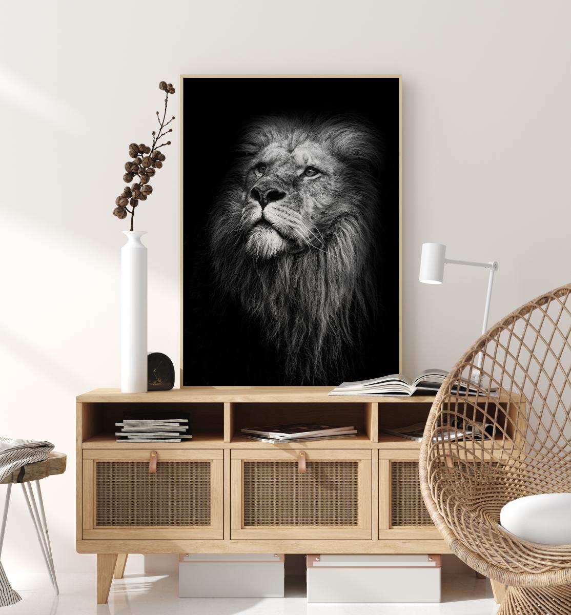 Bildverkstad King Of Lions Poster