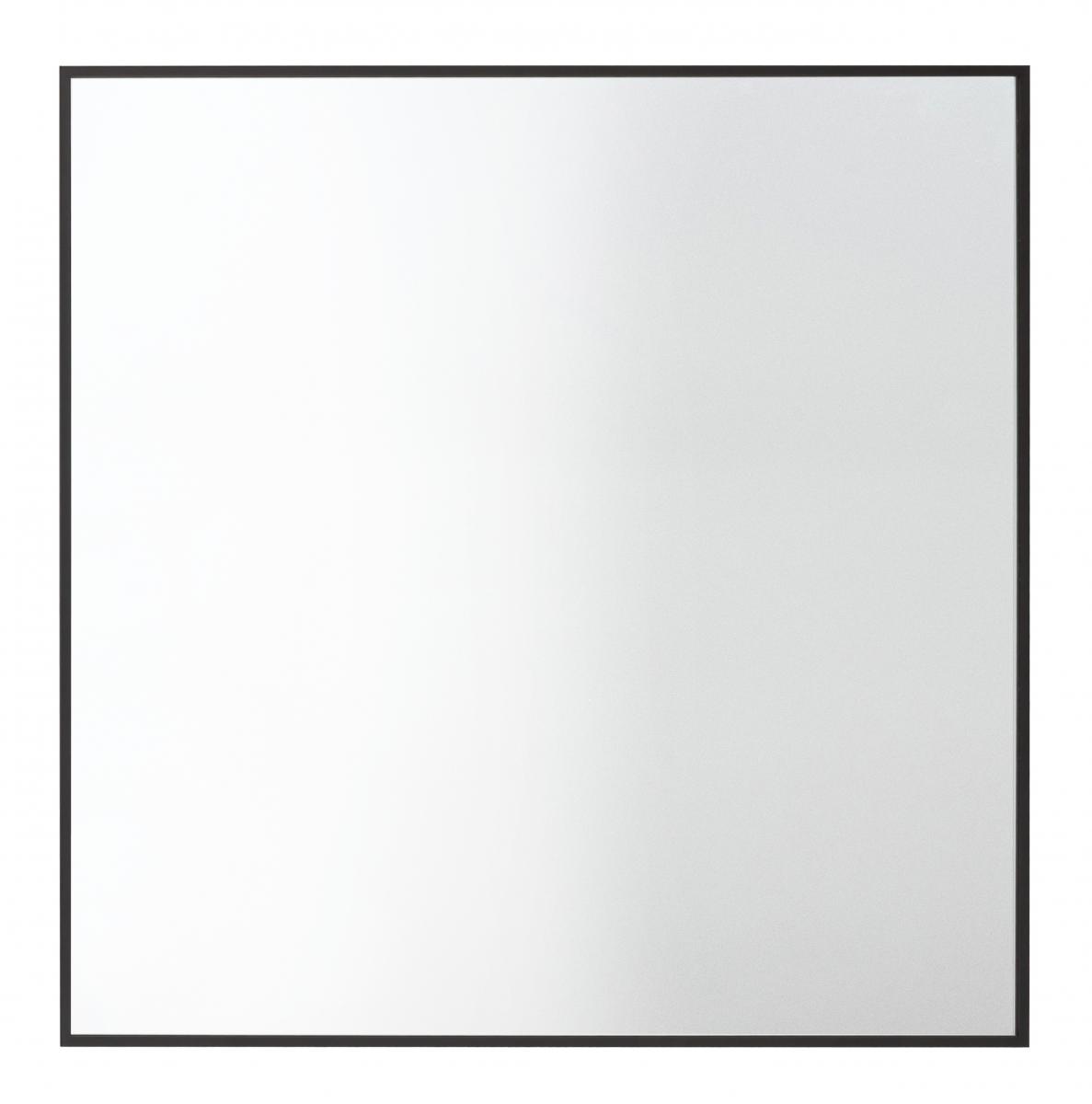 By Lassen Spiegel View by Lassen Zwart 70x70 cm