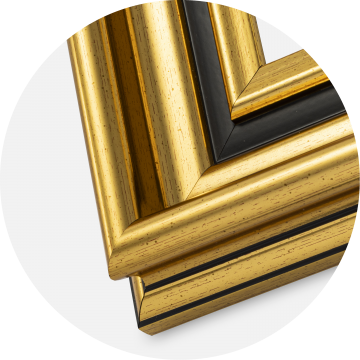 Ramverkstad Fotolijst Gysinge Premium Goud 15x15 cm