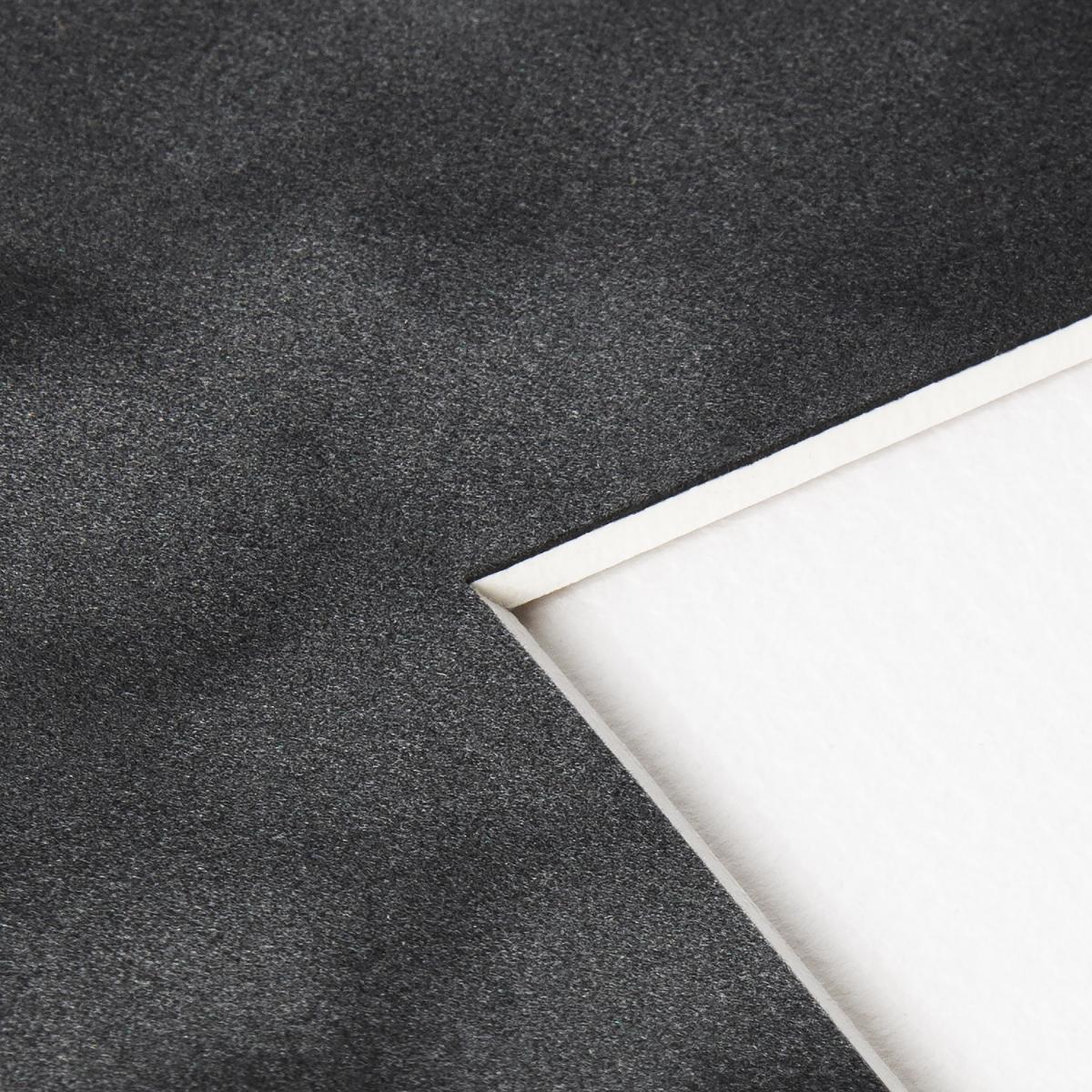 Egen tillverkning - Passepartouter Passe-partout Suede Ash - Op maat gemaakt