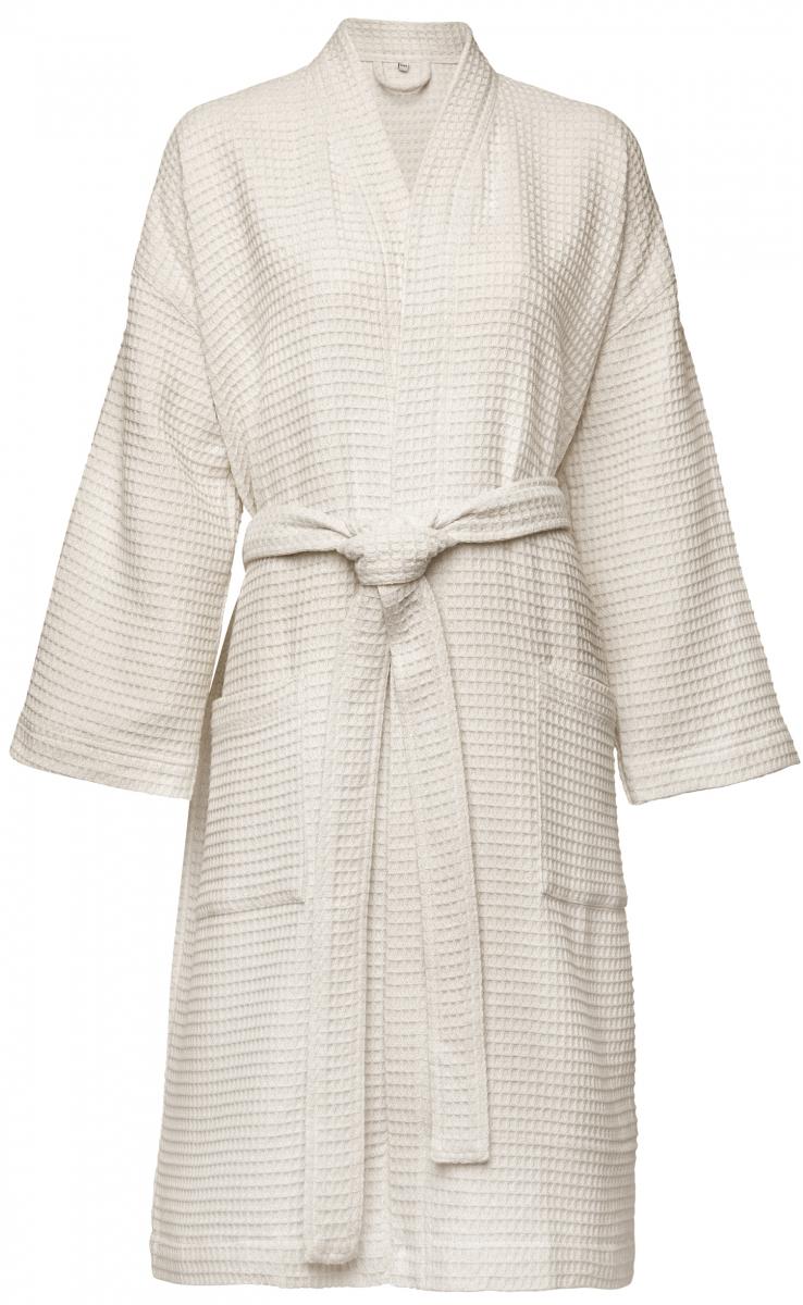Recycled by wille Badjas Wilma - Beige/Zilver L/XL