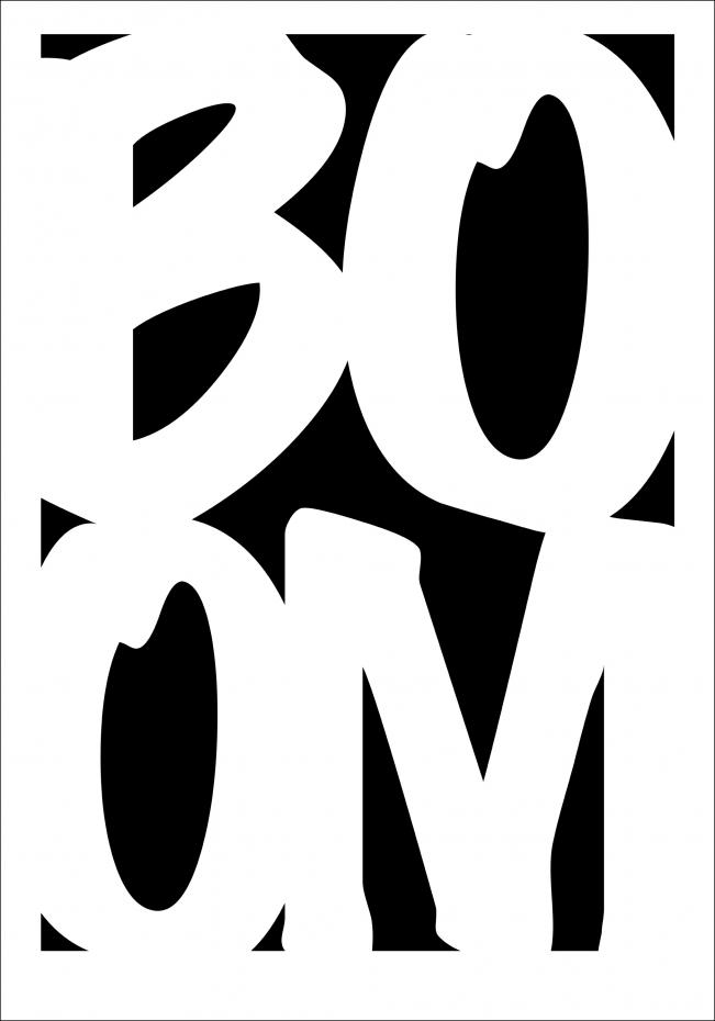 Bildverkstad Boom Poster