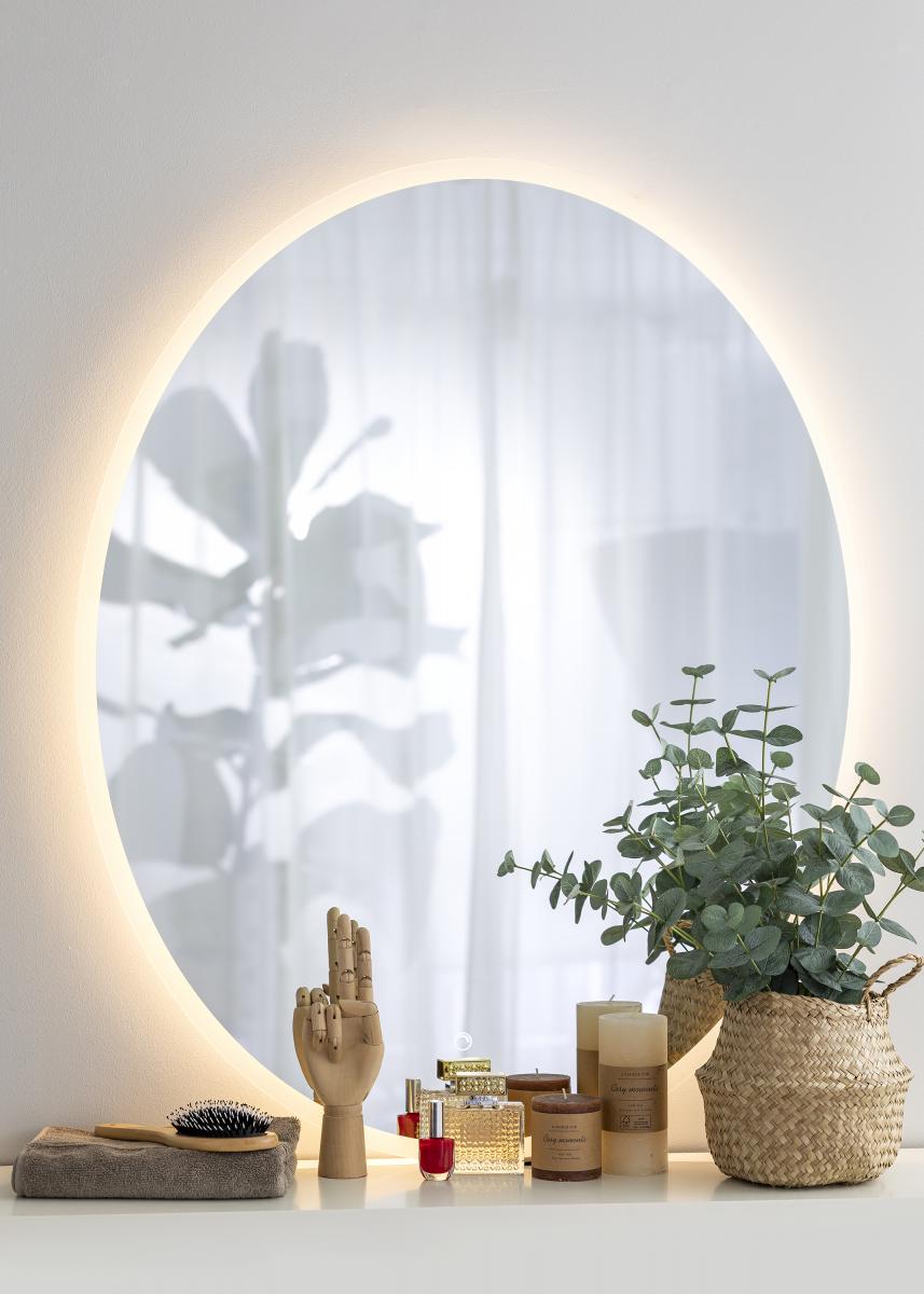KAILA KAILA Spiegel Oval LED 80x100 cm
