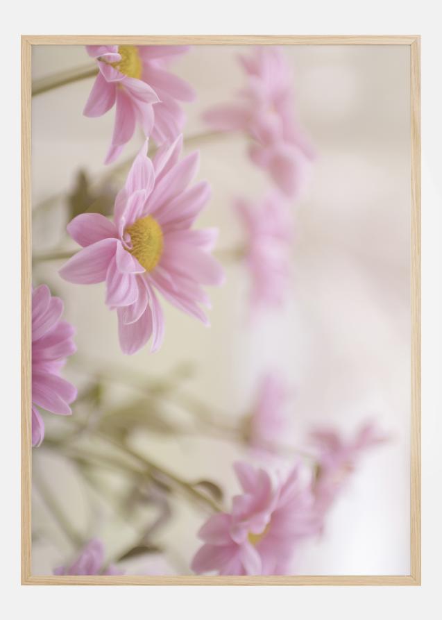 Bildverkstad Pink Flowers Poster