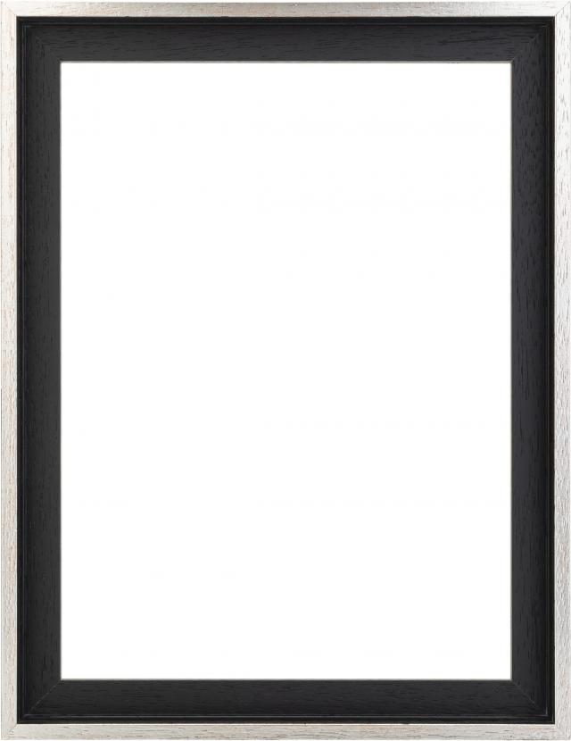 Mavanti Canvaslijst Lexington Zwart / Zilver 50x70 cm