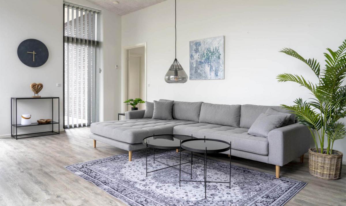 House Nordic Salontafel Venezia 70x70 cm - Zwart