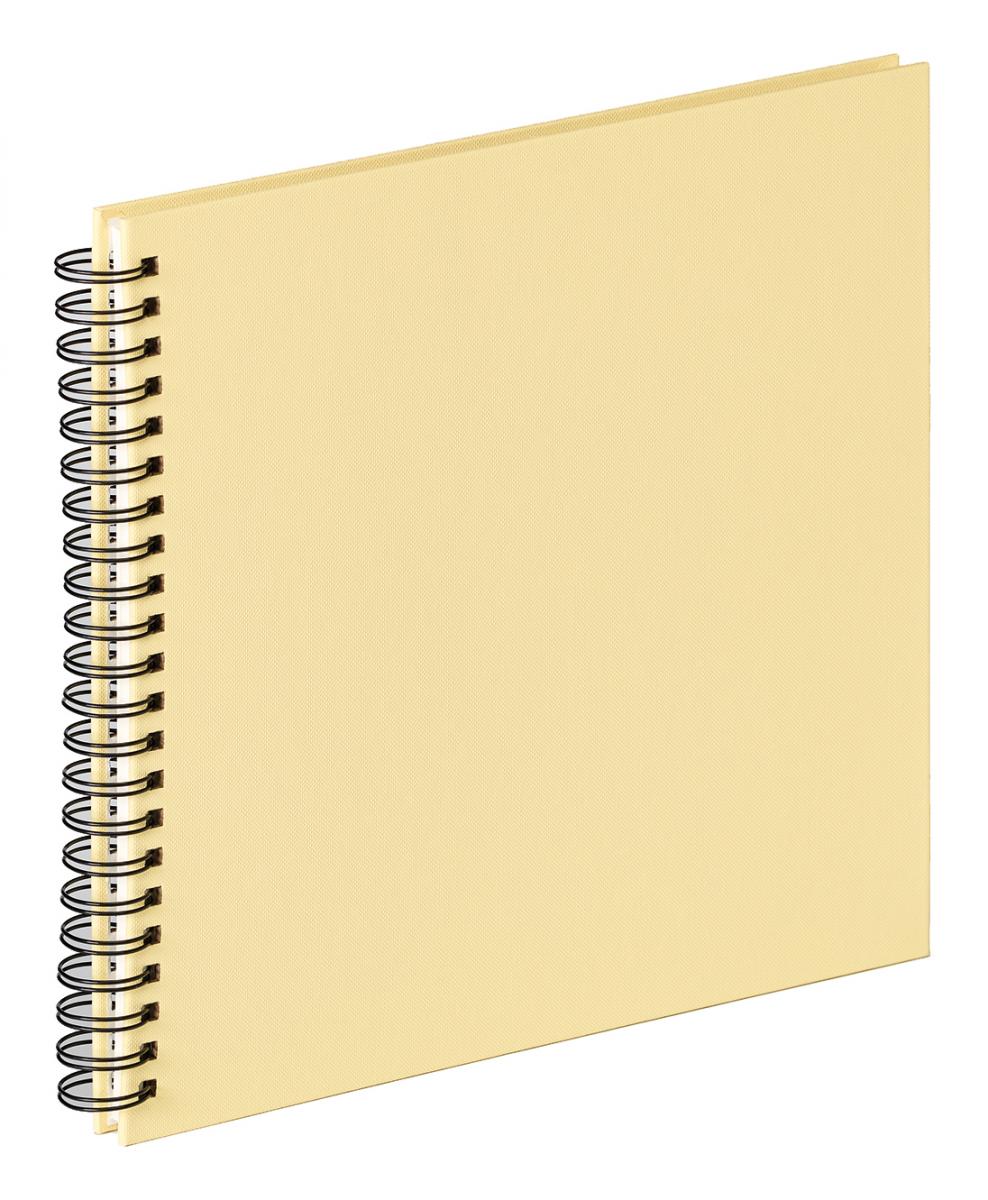 Walther Fun Spiraalalbum Crme - 30x30 cm (50 Witte zijden / 25 bladen)