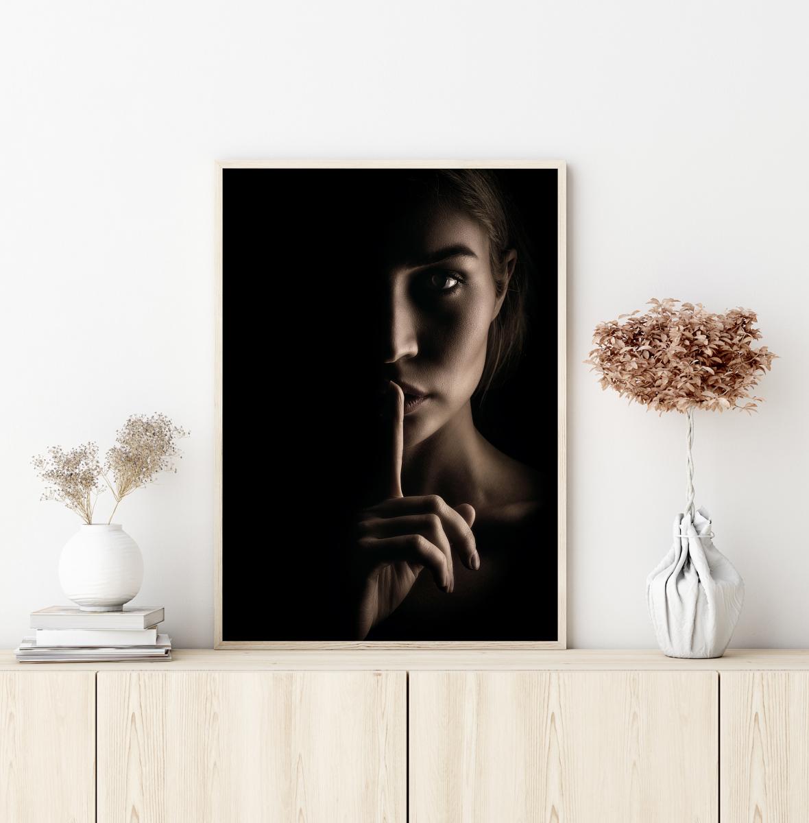 Bildverkstad Silent Poster