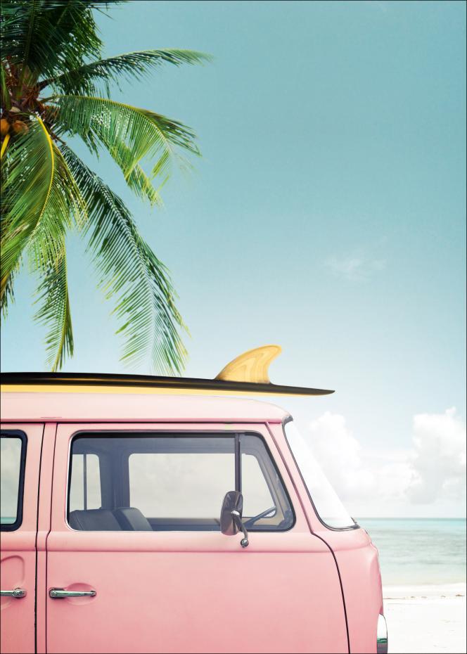 Bildverkstad Leisure Trip - Pink Poster