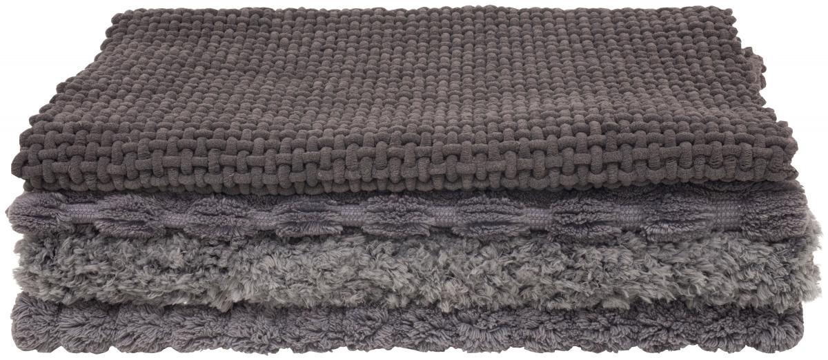 Norvi Group Badmat Stripe - Asgrijs 60x100 cm