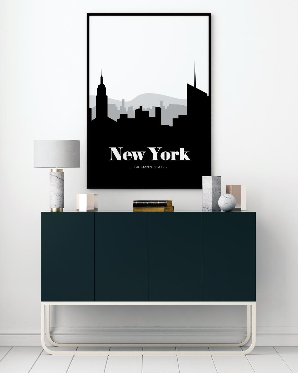 Bildverkstad New York Skyline Poster