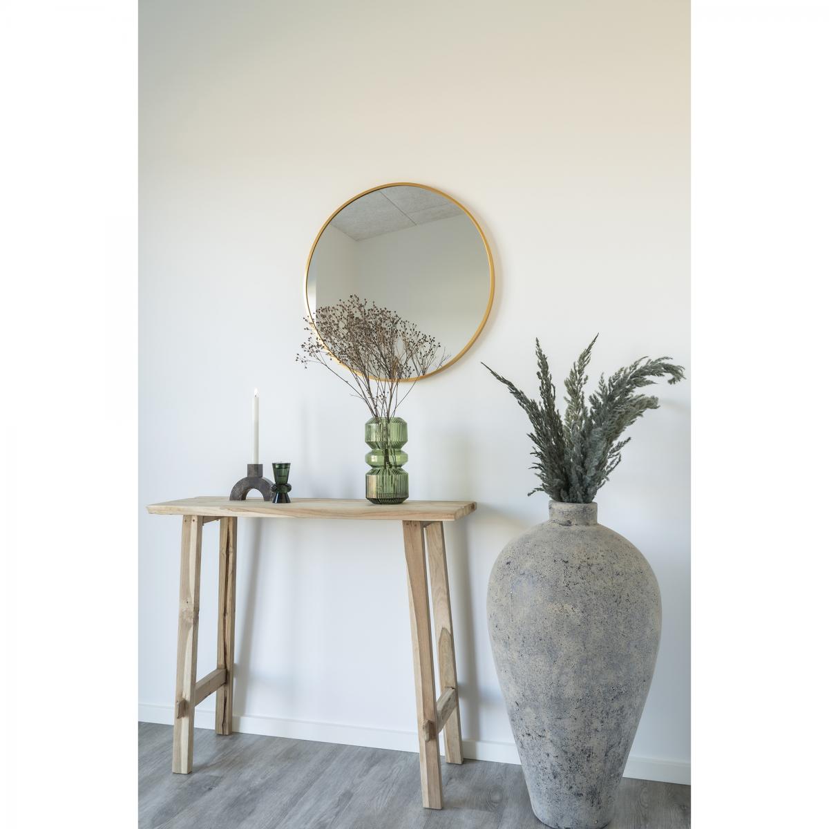 House Nordic Spiegel Madrid Messing 60 cm Ø