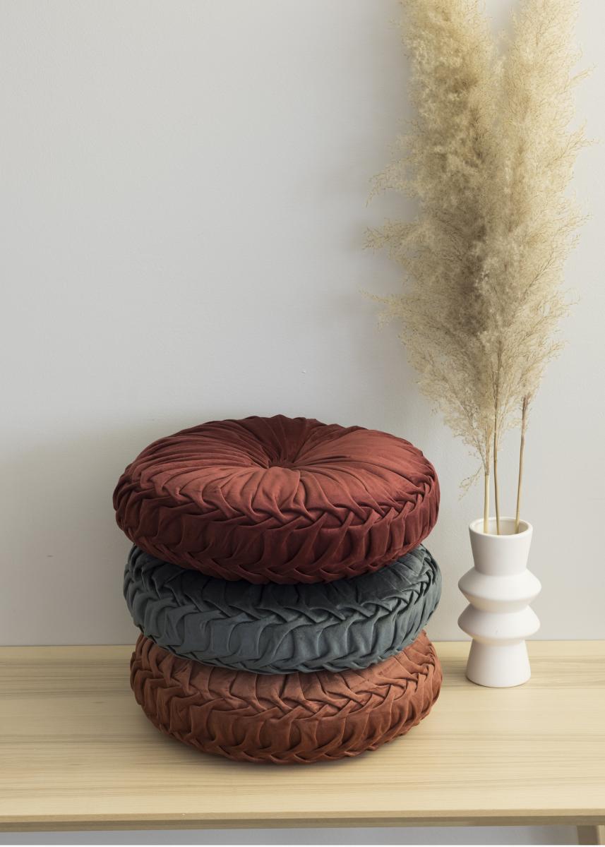 Boel&Jan Kussen Lush - Grijs 37 cm Ø