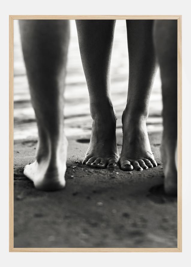Bildverkstad Naked feets Poster