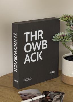 KAILA KAILA THROWBACK Black/White - Coffee Table Photo Album (60 Zwarte zijden)