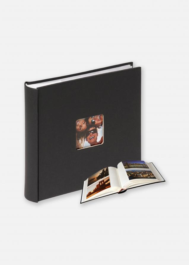 Walther Fun Album Memo Zwart - 200 Foto's van 10x15 cm