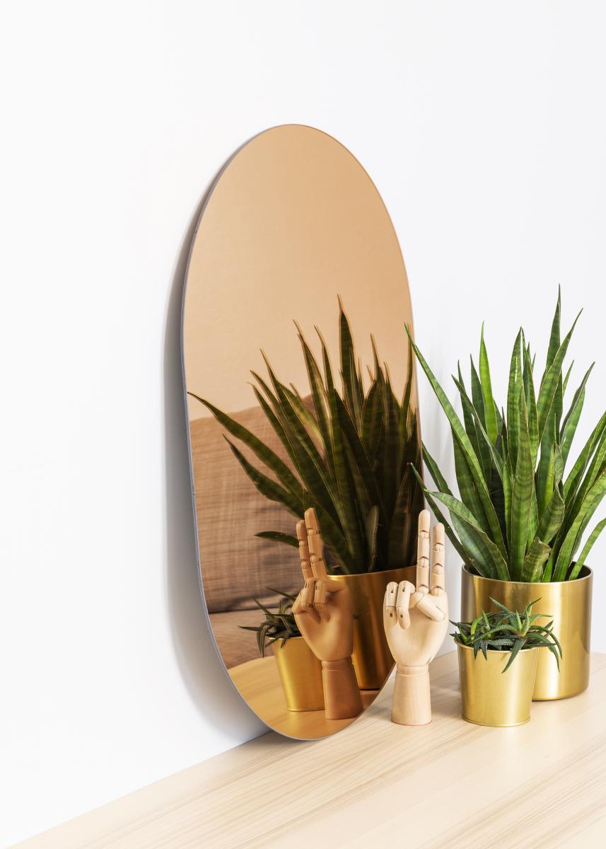 KAILA KAILA Spiegel Oval Rose Gold 50x70 cm