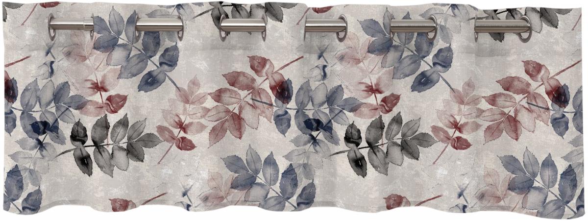 Redlunds Valletje met oogjes Leaves - Wijnrood