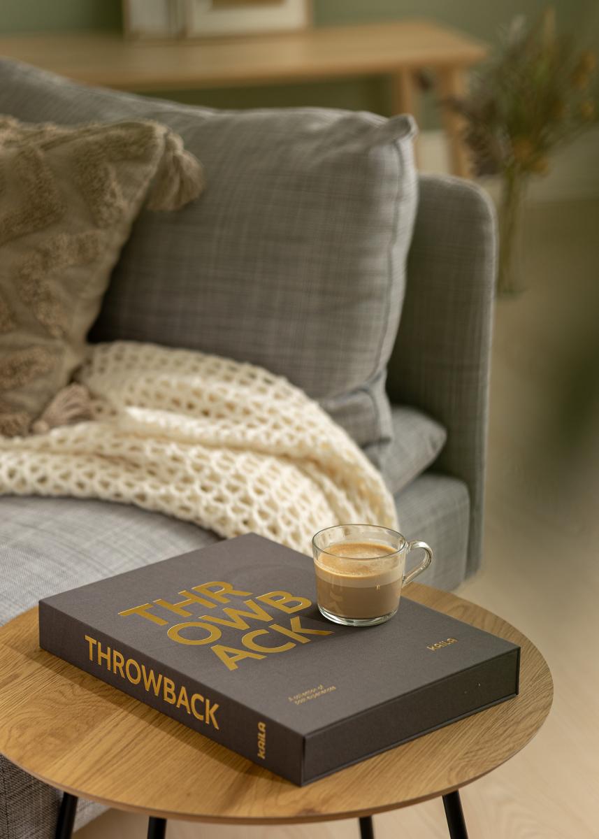 KAILA KAILA THROWBACK Black XL - Coffee Table Photo Album (20 Zwarte zijden)