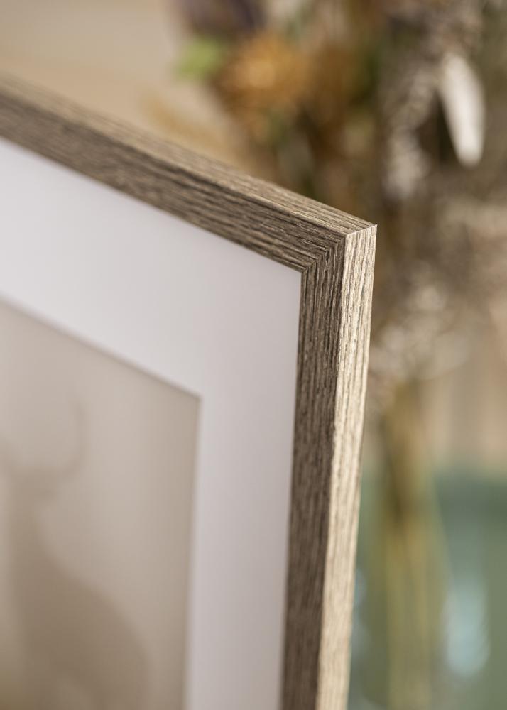 Estancia Fotolijst Stilren Acrylglas Dark Grey Oak 21x29,7 cm (A4)