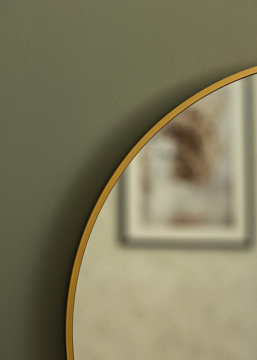 KAILA KAILA Round Mirror - Edge Gold 60 cm Ø